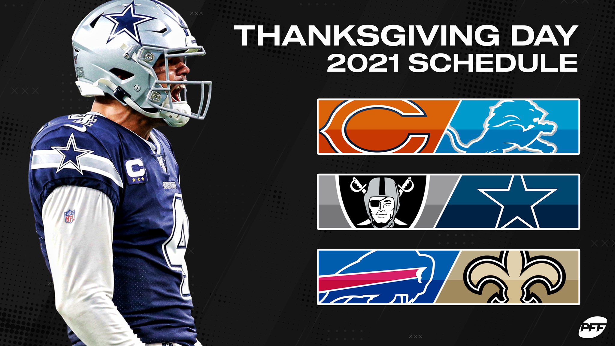 thanksgiving day nfl football schedule