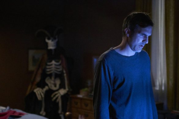 CHANNEL ZERO: CANDLE COVE -- "You Have To Go Inside" Episode 101 -- Pictured: Paul Schneider as Mike Painter -- (Photo by: Allen Fraser/Syfy)