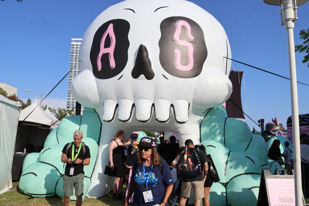 Entrance to Adult Swim’s Pirate Parrrty off-site at SDCC 2024
