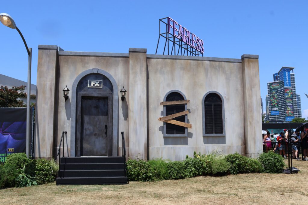 Fearless Hellevator at the FX off-sit at SDCC 2024